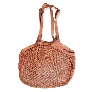 NWT Wool + Pepper Co. Reusable Cotton Mesh Tote Bag